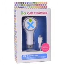 Universal 2.1A 10.5W Single Port USB Car Charger w/Micro USB Cable
