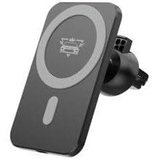 New iPhone Compatible Wireless Car Charger, Car Mount,15W Magnetic Wireless Fast Charge, Easy Vent Mount, Compatible with iPhone 17 16 15 14 13 12 Pro and Promax Plus