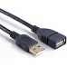USB 2.0 Extension Cable Male to Female M/F 1Ft 