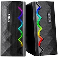 Marvo SG-269 RGB PC Gaming Speaker with 3.5mm Aux + Wireless Bluetooth V5.0 Connection Modes