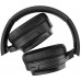 HAVIT i62 Bluetooth V5.0 90 Degree Rotating, Micro SD, MP3, AXU, Wireless Headphone_with mic Black Color