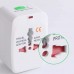 Universal Travel Adaptor Worldwide With Dual USB Ports for 150+ Countries, International Power Charger, European Adapter, Wall Charger Power Plug for USA EU UK AUS ,Compatible with iPod, iPhone.