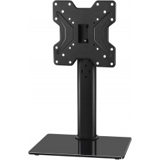 KKTONER Universal TV Stand Base for 13 inch to 43 inch LED TV Table Top TV Mount Stand with Swivel Height Adjustable Hold up 77LBs