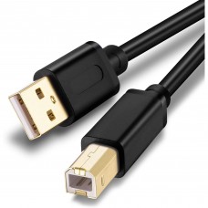 5FT USB 2.0 Printer Cable - A-Male to B-Male