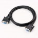 6FT Straight Through DB9 RS232 Serial Extension Female to Female Cable