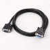 Straight Through DB9 RS232 Serial Extension Male to Female Cable