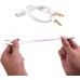 Headphone Splitter, Headset Splitter Cable 3.5mm Female to 2 Male Compatible with PC and Old Version Laptop