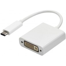 USB-C USB 3.1 Type-C to DVI Video Converter 4K HDTV Adapter Cable Connector