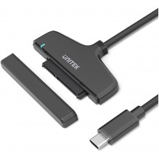 Unitek USB C Hard Drive Adapter, USB Type-C 3.1 to SATA III Hard Drive Converter Cable for 2.5 inch SATA HDD/SSD Hard Disk and Solid State Drives, Support UASP