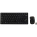 Wireless 2.4G Mini Keyboard Mouse Combo Cordless Slim Design for Desktop Laptop/Black