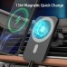 New iPhone Compatible Wireless Car Charger, Car Mount,15W Magnetic Wireless Fast Charge, Easy Vent Mount, Compatible with iPhone 17 16 15 14 13 12 Pro and Promax Plus