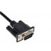 RJ45 to DB9, DB9 9-Pin Serial Port Male to RJ45 Cat5 Ethernet LAN Console Cable