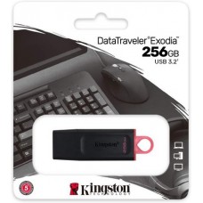 Kingston DataTraveler Exodia 256GB USB 3.2 Flash Drive (DTX/256GBCR)