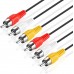 3FT 3 RCA Cable - 3RCA AV RCA Composite Video Audio M/M