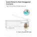 Cat6 RJ45 Ends, CableCreation 100-Pack Cat 6 Connector, CAT6 / CAT5e RJ45 Connector, Ethernet Cable Crimp Connectors UTP Network Plug for Solid Wire and Standard Cable, Transparent