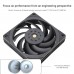 Thermalright TL-B12 Extreme PWM, High Performance Case Fan, 4-Pin, 112CFM Max (120mm, Black)