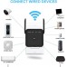 WiFi Extender/Repeater，Covers Up to 9860 Sq.ft and 60 Devices, Internet Booster - with Ethernet Port, Quick Setup, Home Wireless Signal Booster