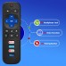 Replacement Remote for TCL Roku TV, Compatible with Hisense Insignia Sharp RCA Sanyo Westinghouse Roku TV Remote, with Buttons for Netflix, YouTube, Dis+, Prime Video