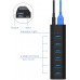 7-Port USB Powered 3.0 Hub, USB Extender USB Port Expander, USB hub for Laptop, Desktop PC, Flash Drives, Xbox, PS5, and More