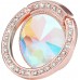 Ring Pop Bracket Holder with Rhinestone 360 Degree Rotation Finger Grip Stand Holder Charms for Most Mobile Phones