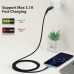10ft USB Type C Cable, 3.1Fast Charging USB-C to USB-A Nylon Cord Compatible with Galaxy S20 S10 S9 S8 Plus, Note 10 9 8, A11 A12 A51, LG and More