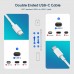 3FT USB C to USB C Cable iPhone 15/15 Pro/15 Max/15 Pro Max, iPad Mini 6/ Pro 2021, iPad Air 4, MacBook Pro2020/Galaxy S23