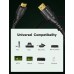 HDMI Cables 25FT Long 8K - 4K 120hz,8K 60hz,Ultra High Speed HDMI Braided Cord,48Gbps HDMI 2.1,HDCP 2.3,eARC - Compatible with HDTV,Projector,Monitor and More