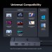 UGREEN Docking Station, Revodok Pro 207 USB C Hub (7 in 1) with Dual 4k HDMI, 2*USB A&C 10Gbps Date Transfers, PD 100W, USB C Dock for ThinkPad, iPad Pro, XPS, HP Laptopsand More