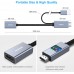 HDMI to DisplayPort Adapter, HDMI Source to DisplayPort Monitor Compatible with PC Graphics Card Laptop PS5 Xbox One(360) Supporting 4K@60Hz 2K@144Hz 1080P@165Hz