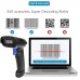 NETUM Bluetooth Barcode Scanner, Compatible with 2.4G Wireless & Bluetooth Function & Wired Connection, Connect Smart Phone, Tablet, PC, CCD Bar Code Reader Work with Windows, Mac,Android