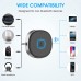 Bluetooth Aux Receiver for Car, Portable 3.5mm Aux Bluetooth Car Adapter, Bluetooth 5.0 Wireless Audio Receiver for Car Stereo/Home Stereo/Wired Headphones/Speaker