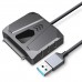 ORICO SATA to USB3.0 Cable, Hard Drive Adapter Converter for 2.5 Inch SSD & HDD Data Transfer, Support UASP(S2-3A-05)
