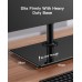 ErGear Dual Monitor Stand for 13”- 32” Screen, Freestanding Dual Arm Desk Mount with Sturdy Base, Gaming Double Monitor Stand Hold17.6lbs/Arm