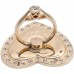 Ring Pop Bracket Holder with Rhinestone 360 Degree Rotation Finger Grip Stand Holder Charms for Most Mobile Phones
