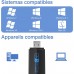 USB 1300Mbps WiFi Dongle USB 3.0 Dual Band 5G/2.4GDual 5dBi Antennas, Supports Win/Mac