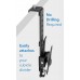 Mount-It! Cubicle Monitor Mount Hanger Attachment, Hanging Height Adjustable VESA Bracket for a 17" to 32" Screen
