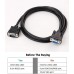 Straight Through DB9 RS232 Serial Extension Male to Female Cable