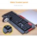 HK50 2.4G Wireless Gaming Keyboard and Optical Mouse Combo Black/white 104 Key for Windows HK50 2.4G Wireless Gaming Keyboard and Optical Mouse Combo Black/white 104 Key for Windows