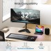 Single Monitor Stand - 13 to 32 inch Monitor Desk Stand,Heavy Duty Free Standing Full Motion Vesa Monitor Arm Holds up to 17.6 lbs Single Monitor Stand - 13 to 32 inch Monitor Desk Stand,Heavy Duty Free Standing Full Motion Vesa Monitor Arm Holds up to 17.6 lbs
