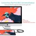 USB C to Mini DisplayPort, Answin 6Ft 4K@60Hz Thunderbolt 3 to Mini DisplayPort Cable Compatible for iPhone 15 Series, M1/M2 MacBook Pro 2023-2016, Surface Book 2, Galaxy S24/S23, Steam Deack