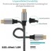 USB C to Mini DisplayPort, Answin 6Ft 4K@60Hz Thunderbolt 3 to Mini DisplayPort Cable Compatible for iPhone 15 Series, M1/M2 MacBook Pro 2023-2016, Surface Book 2, Galaxy S24/S23, Steam Deack