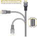 HDMI Cable 10Feet HDMI 2.1 with Braided Cord, Video 8K @ 60Hz Ultra HD(UHD), Ethernet & Audio Return, Support Apple TV, PS3, PS4, HDTV