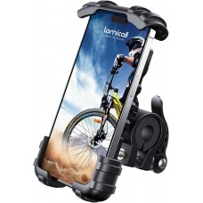 JUBOR Bike Tablet Holder, Portable Bicycle Car Phone Tablet Mount for Indoor Gym Treadmill, Spinning, Exercise Bike for iPad, iPad Pro, iPad Mini, 2, 3, iPad Air, iPhone Smartphone
