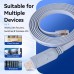 USB Type A to RJ45 Console Cable, USB Console Cable with Chipset Compatible with Cisco, HP, Netgear, Huawei, Opengear, Aruba, Juniper Routers Switchrs for PC/Laptops