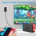Fast Charger for Nintendo Switch, Lite/Switch OLED/Switch Dock，15V/2.6A Supports TV Mode and Dock Station，USB C Type C Power Adapter