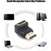 HDMI 90 Adapter Right Angle, HDMI Connector Male to Female