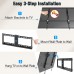 Mounting Dream TV Wall Mount for Most 37-75" TVs, Tilting TV Mount Low Profile up to VESA 600x400mm and 132 LBS Loading, Fits 16", 18", 24" Studs, Easy for TV Centering and Space Saving MD2268-LK