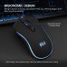 Rii RGB Keyboard and Mouse RK105, Wired Keyboard and Mouse Combo, USB Keyboard and Mouse Set,Quiet Input Gaming Keyboard,Optical RGB Mouse for School,Office,Business and Gaming