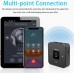 Bluetooth 5.0 Transmitter Receiver for TV to headphones, Bluetooth Audio Adapter for TV/PC/Airplanes/Home Stereo/Speaker, Digital Optical 3.5mm AUX RCA Jack, Pair 2 Headphones Simultaneously