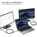 6FT USB C to VGA Cable, USB Type-C to VGA Cable [Thunderbolt 3/4 Compatible] with iPhone 15 Pro/Max, MacBook Pro/Air 2023, iPad Pro, iMac, S23, XPS 17, Surface Book 3 and More